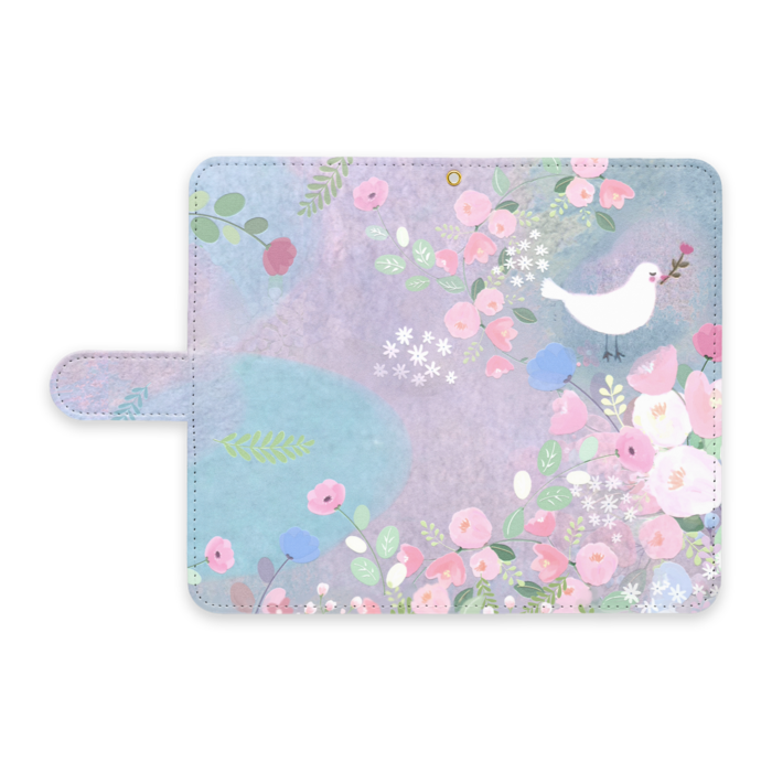手帳型Androidケース - L - ストラップ穴 あり