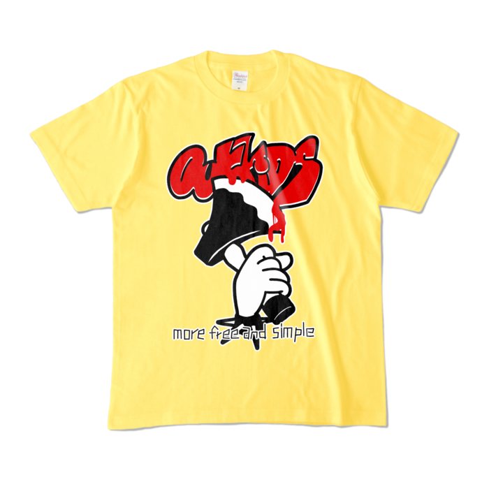 カラーTシャツ - M - イエロー (濃色)