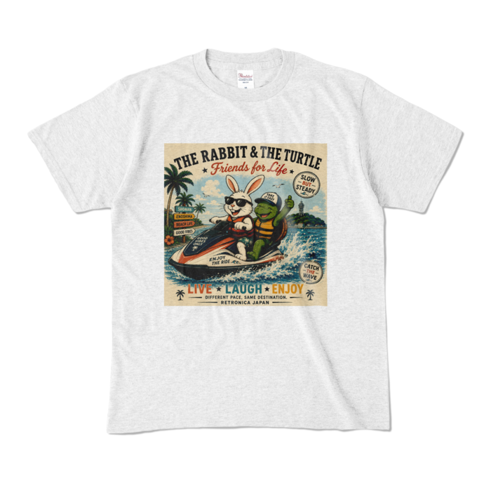 カラーTシャツ - M - アッシュ (淡色)