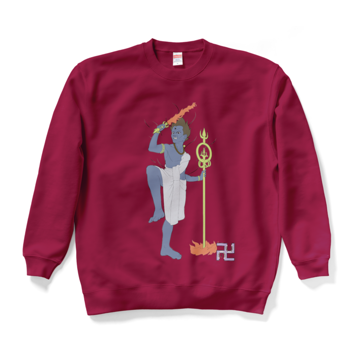 スウェット - XL - バーガンディ