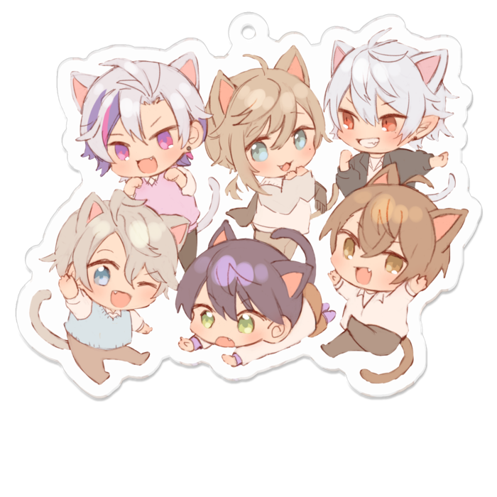 アクリルキーホルダー - 70 × 70 (mm)