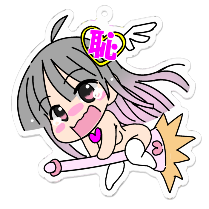 アクリルキーホルダー - 70 x 70 (mm)
