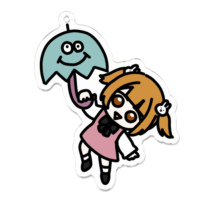 アクリルキーホルダー - 70 x 70 (mm)