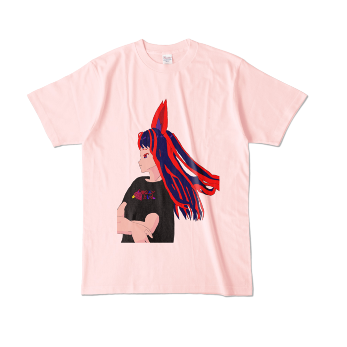 カラーTシャツ - L - ライトピンク (淡色)