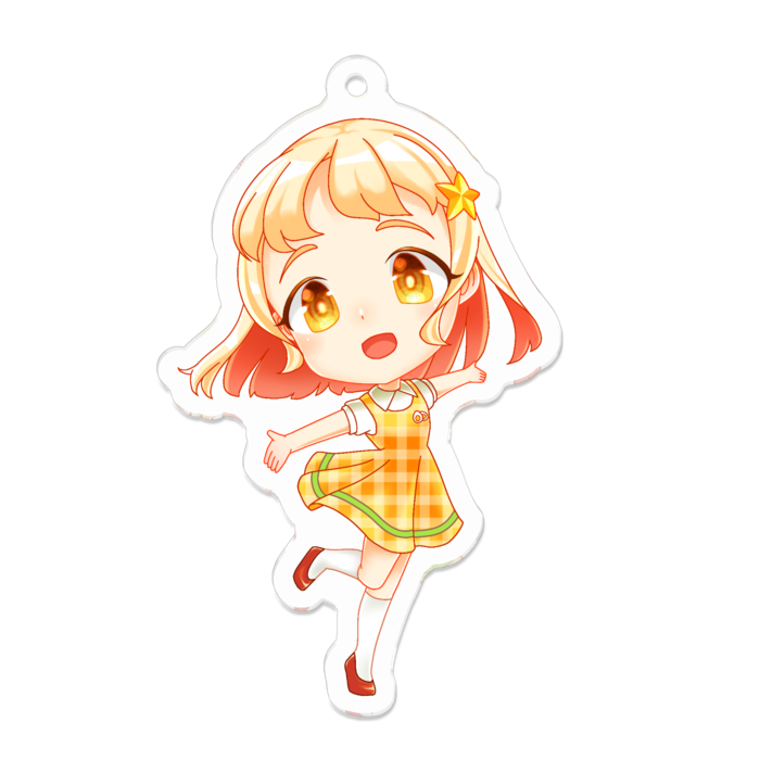 アクリルキーホルダー - 70 x 70 (mm)