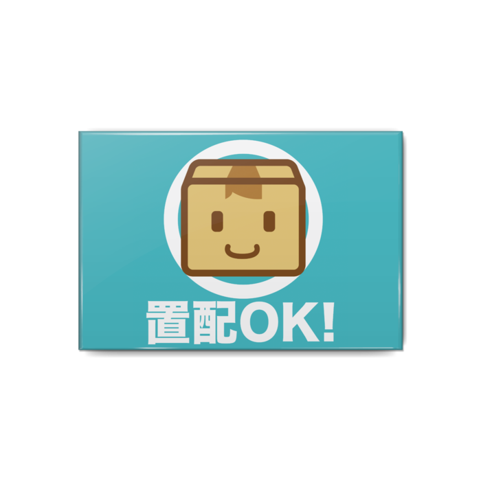 缶バッジ - 80x54mm