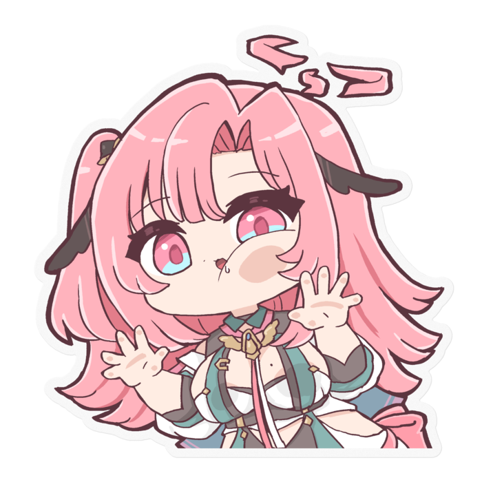 ステッカー - 100 x 100 (mm)