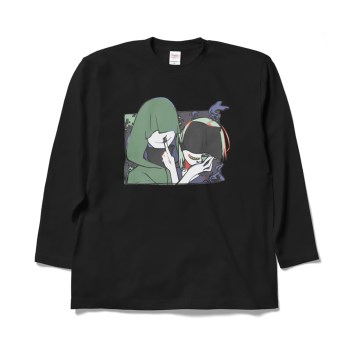 ロングスリーブTシャツ - XL - ブラック