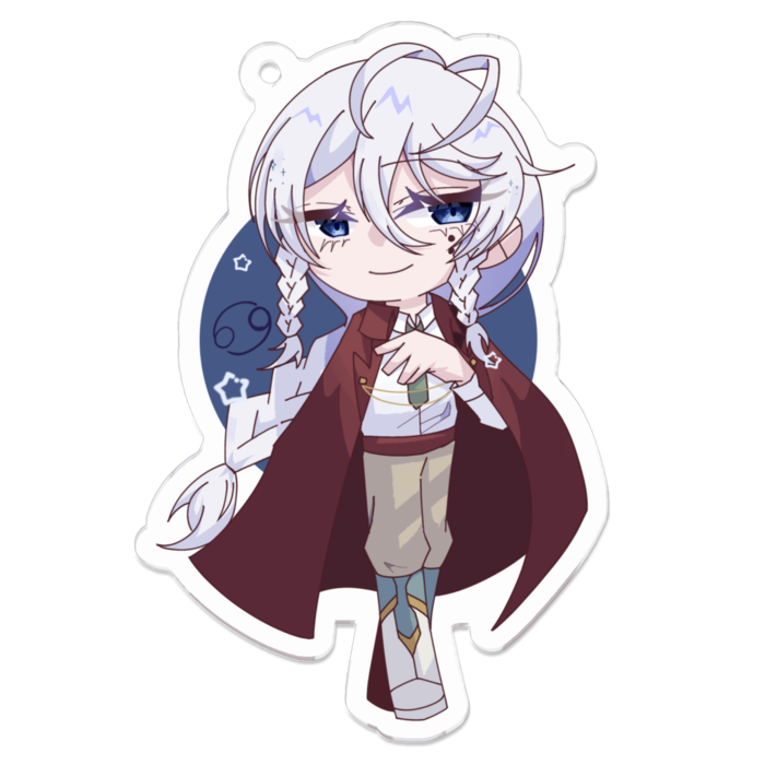 アクリルキーホルダー - 70 x 70 (mm)