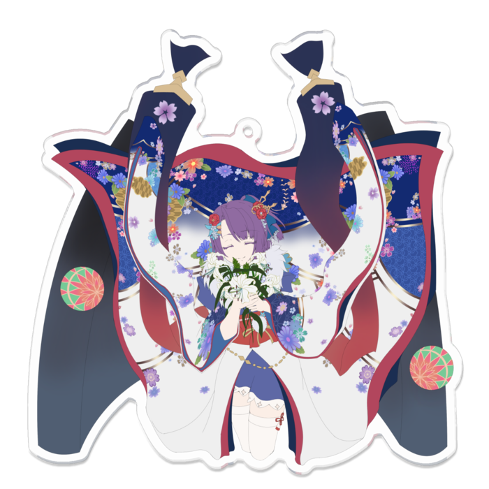アクリルキーホルダー - 100 x 100 (mm)