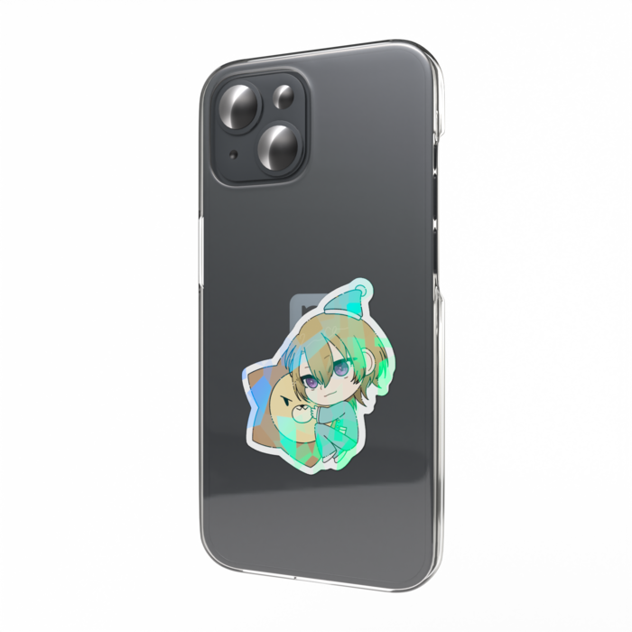 ホログラムスマホステッカー - 縦