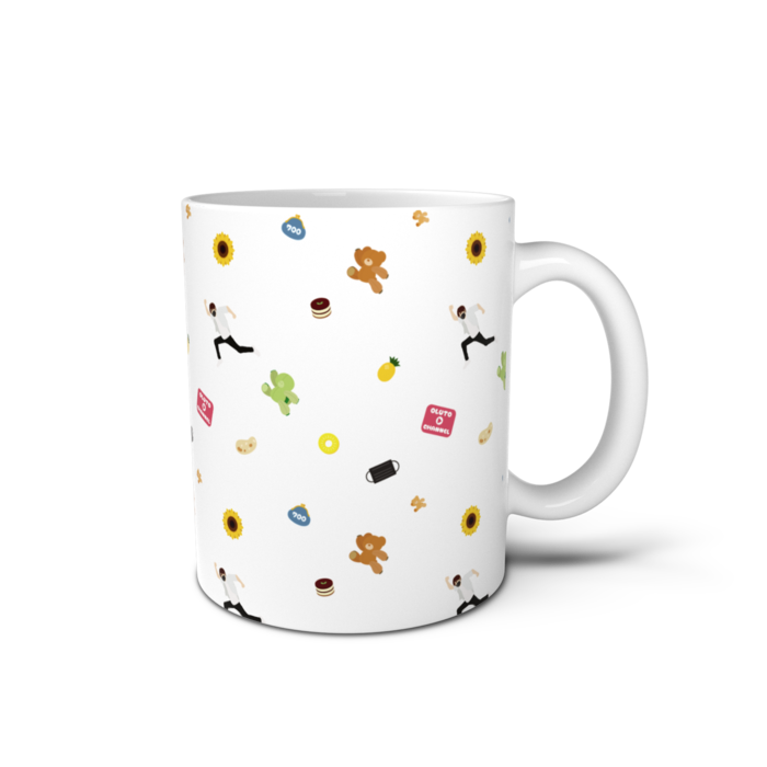 マグカップ - 直径 8 cm / 高さ 9.5 cm