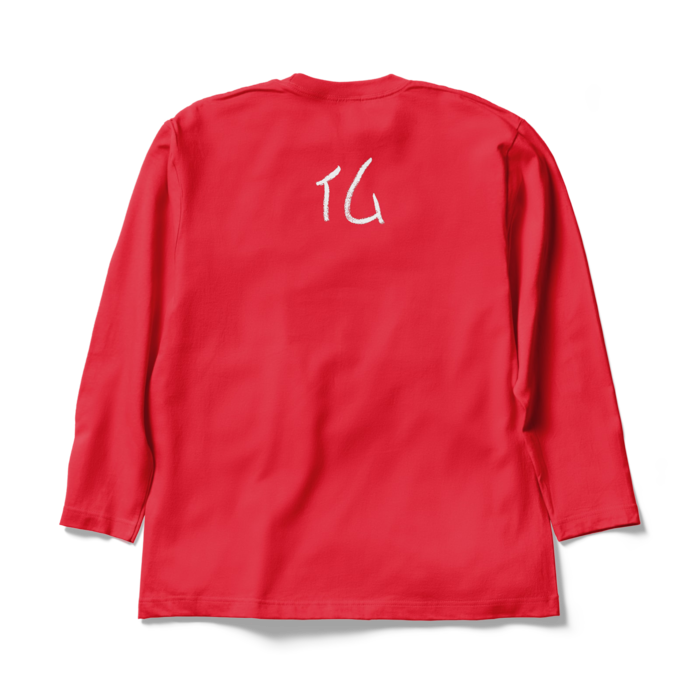ロングスリーブTシャツ - XL - レッド