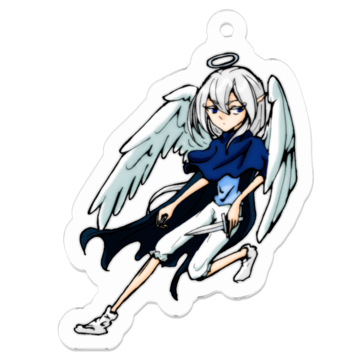 アクリルキーホルダー - 50 x 50 (mm)