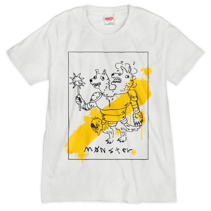Tシャツ（シルクスクリーン印刷） - S - 2色(1)