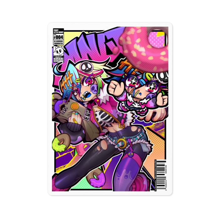 ステッカー - 100 x 100 (mm)