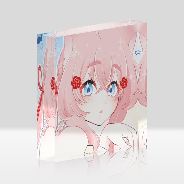 アクリルブロック - 100x100mm