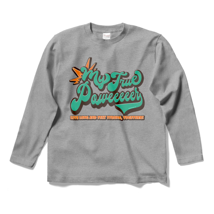 ロングスリーブTシャツ - S - 杢グレー