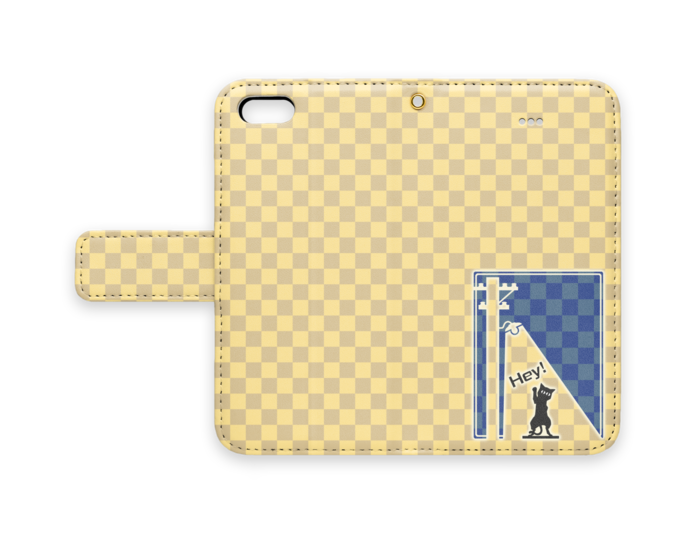 手帳型iPhoneケース - iPhone 5 / 5s / SE - ストラップ穴 あり