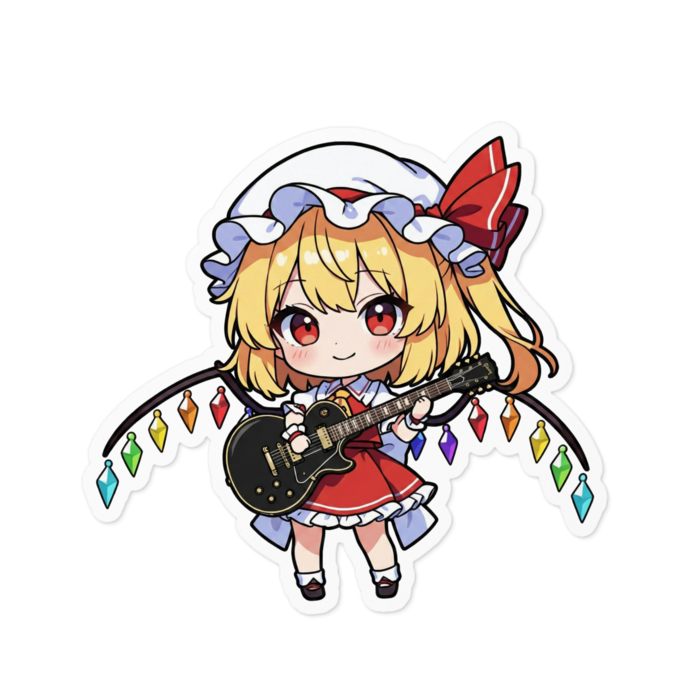 ステッカー - 100 x 100 (mm)(キャラのみ)