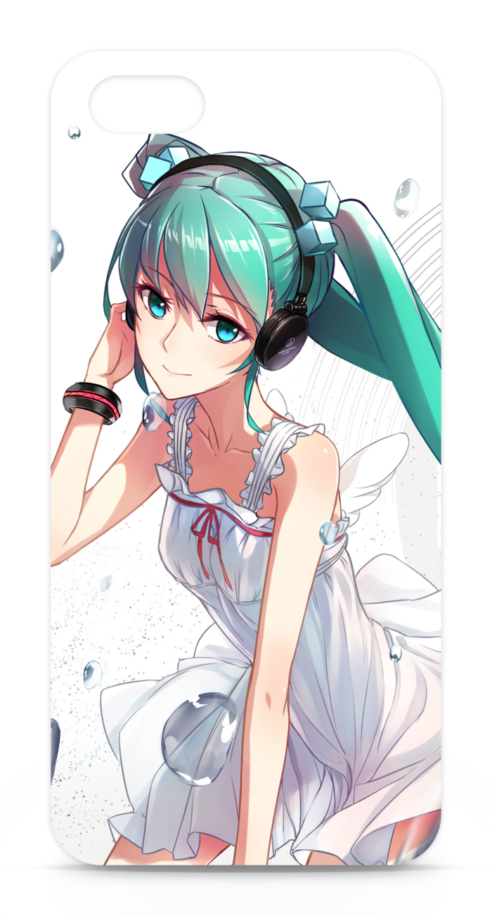 iPhoneケース - iPhone5 - 正面印刷のみ - 白