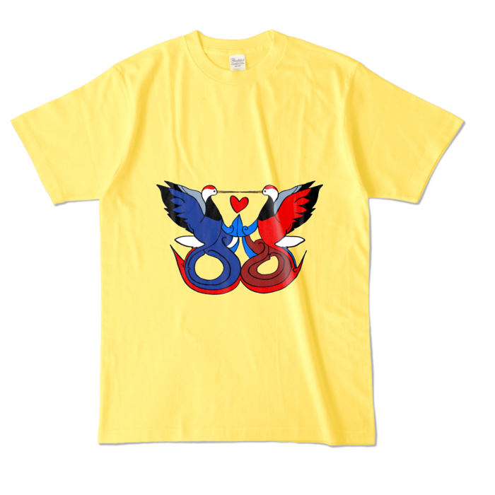 カラーTシャツ - L - イエロー (濃色)