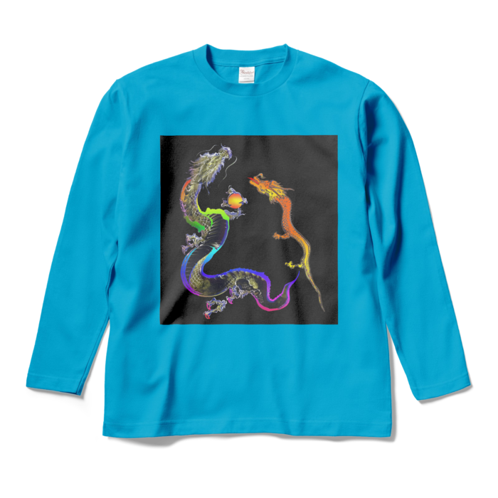 ロングスリーブTシャツ - M - ターコイズ