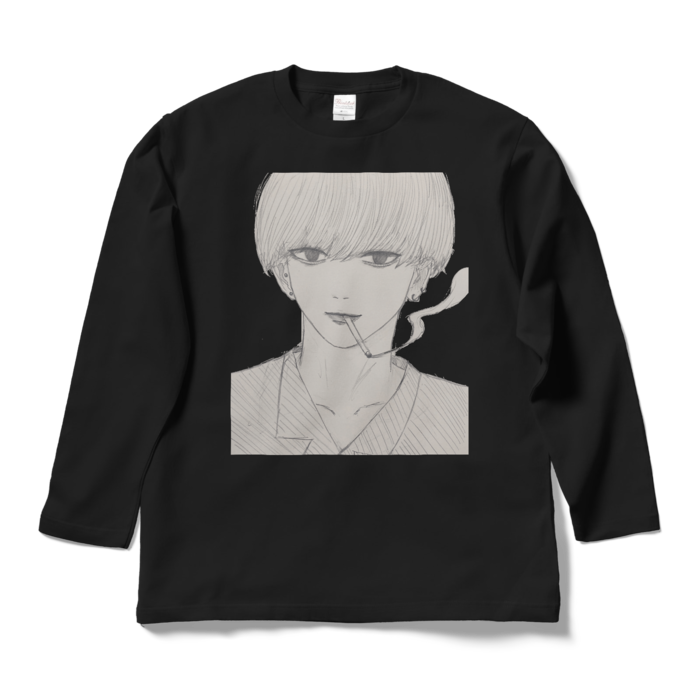 ロングスリーブTシャツ - L - ブラック