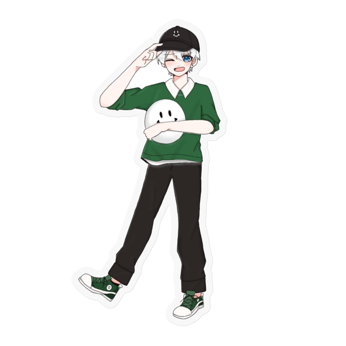 ステッカー - 100 x 100 (mm)