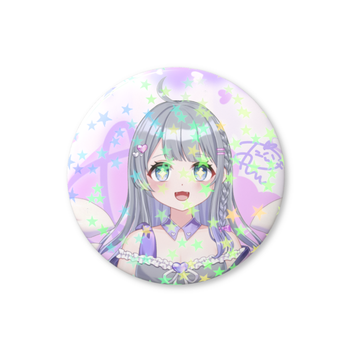 ホログラム缶バッジ - 25mm