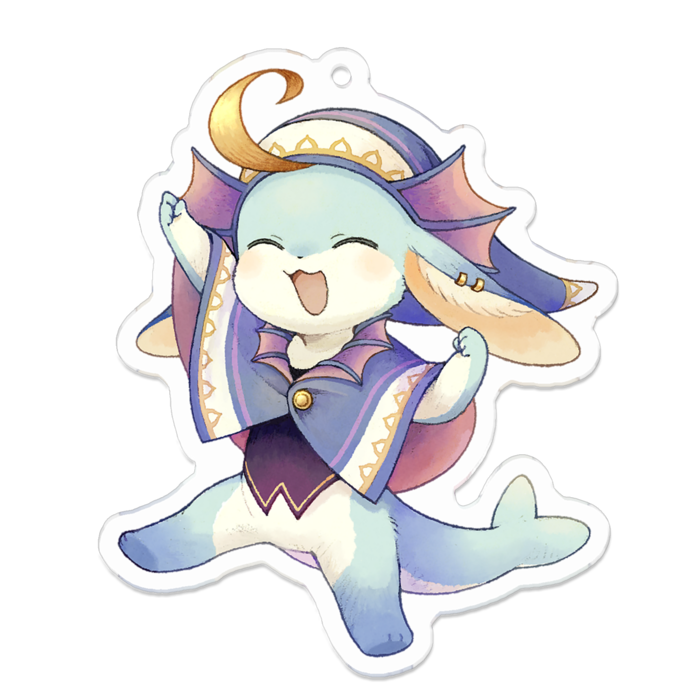 アクリルキーホルダー - 70 x 70 (mm)