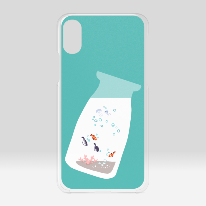 クリアiPhoneケース - iPhone X / XS