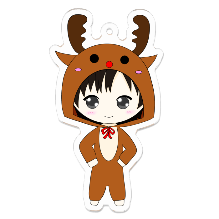 アクリルキーホルダー - 70 x 70 (mm)