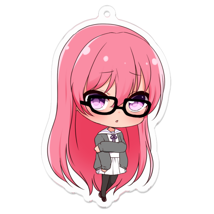 アクリルキーホルダー - 70 x 70 (mm)