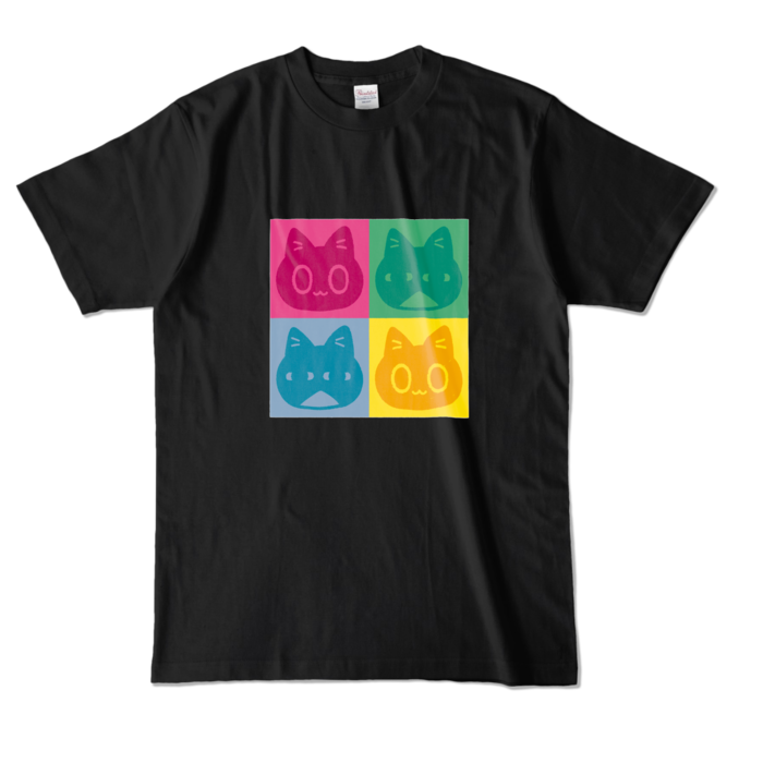 カラーTシャツ - L - ブラック (濃色)