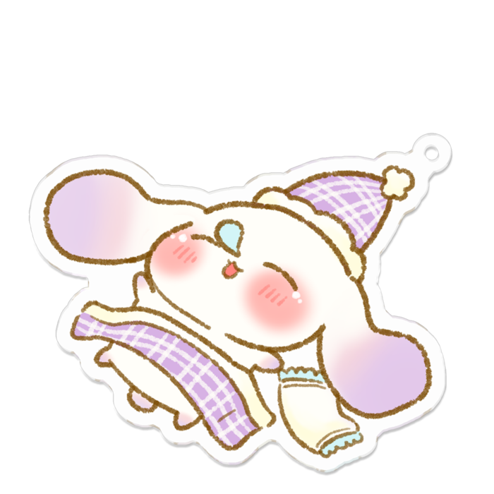 アクリルキーホルダー - 70 x 70 (mm)