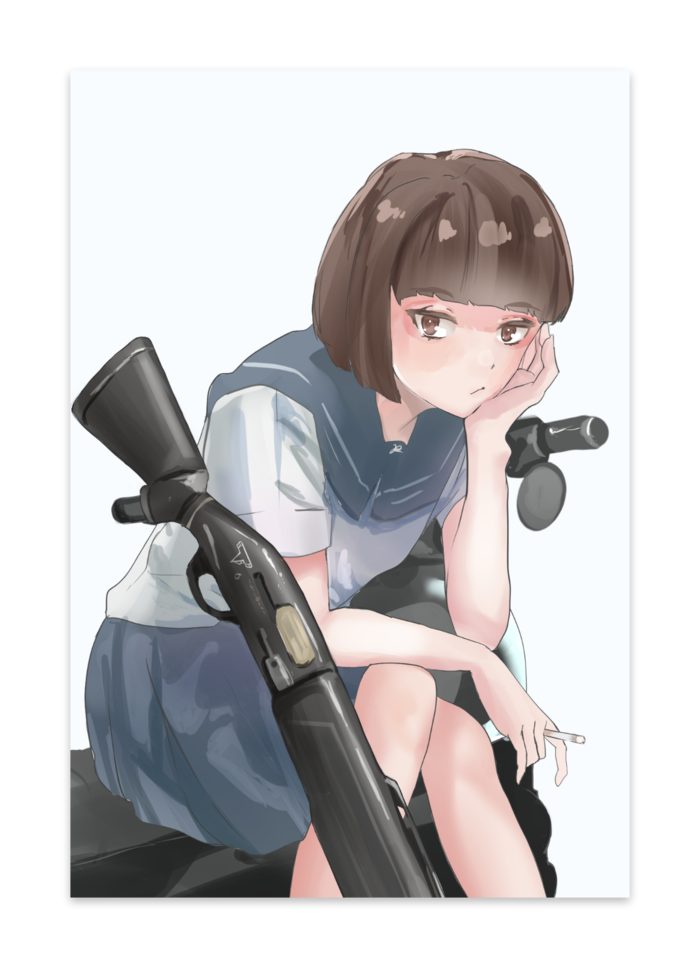 ポストカード(10枚セット) - ヴァンヌーボVGスノーホワイト195kg