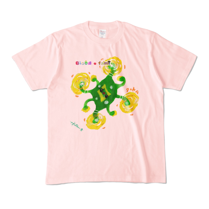 カラーTシャツ - M - ライトピンク (淡色)
