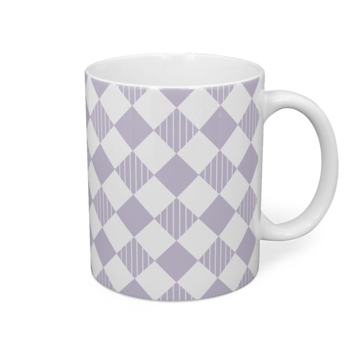マグカップ - 直径 8 cm / 高さ 9.5 cm _藤紫