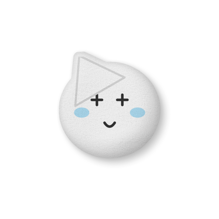 ふかふかクッション - 大（H86×W61cm） - 両面