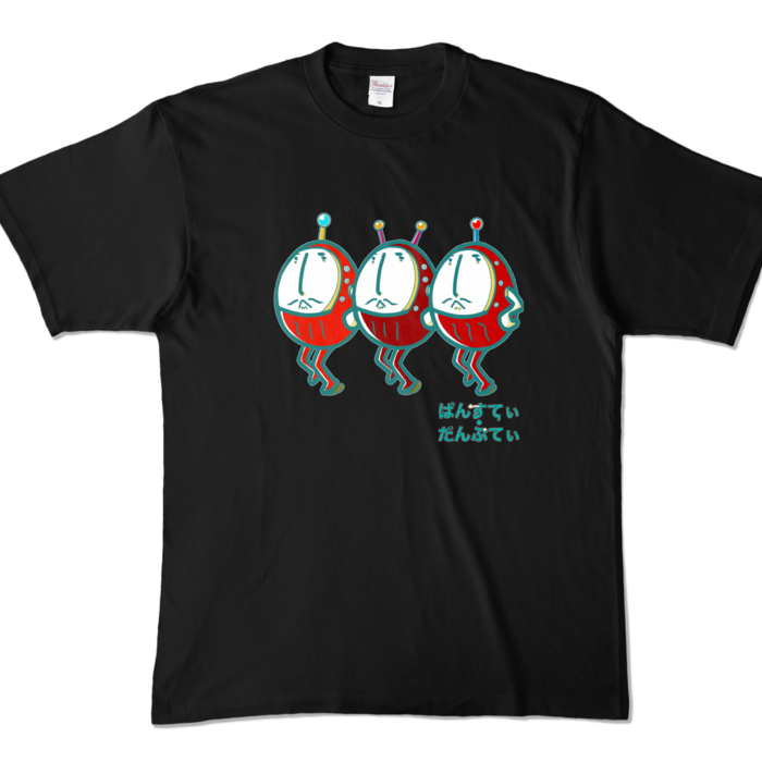 カラーTシャツ - XL - ブラック (濃色)