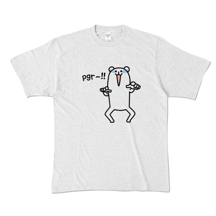 カラーTシャツ - XL - アッシュ (淡色)