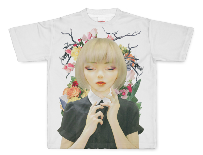フルグラフィックTシャツ - L - 正面印刷のみ