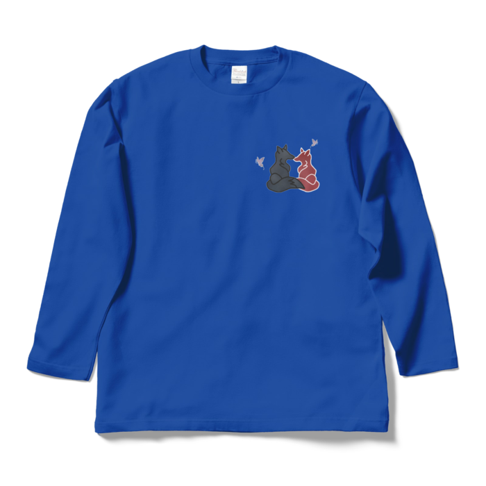 ロングスリーブTシャツ - L - ロイヤルブルー