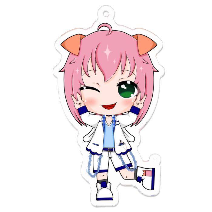 アクリルキーホルダー - 70 x 70 (mm)