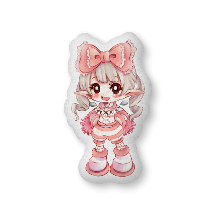 エルフのふかふかクッション 中 デフォルメ絵 C Bjim Booth エルフのふかふかクッション 中 デフォルメ絵 C Bjim Booth