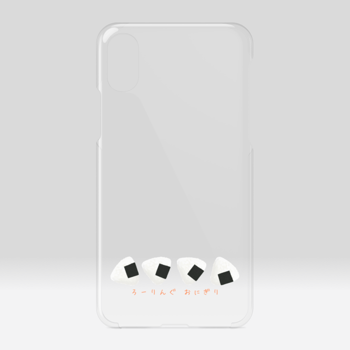 クリアiPhoneケース - iPhone X / XS