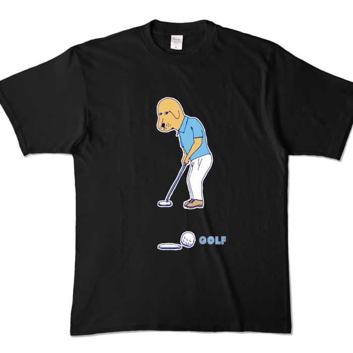 カラーTシャツ - XL - ブラック (濃色)