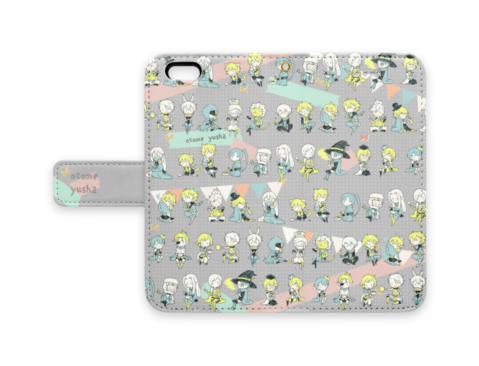 手帳型iPhoneケース - iPhone 6 / 6s - ストラップ穴 あり