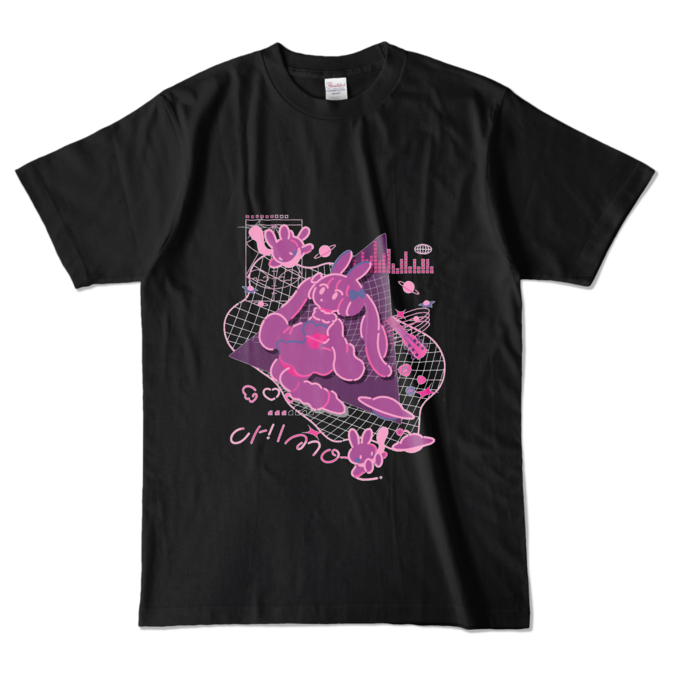 カラーTシャツ - L - ブラック (濃色)